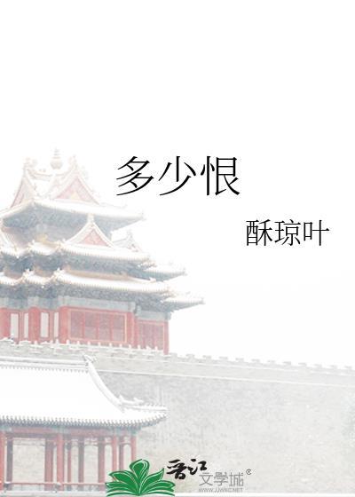 多少恨酥琼叶免费阅读